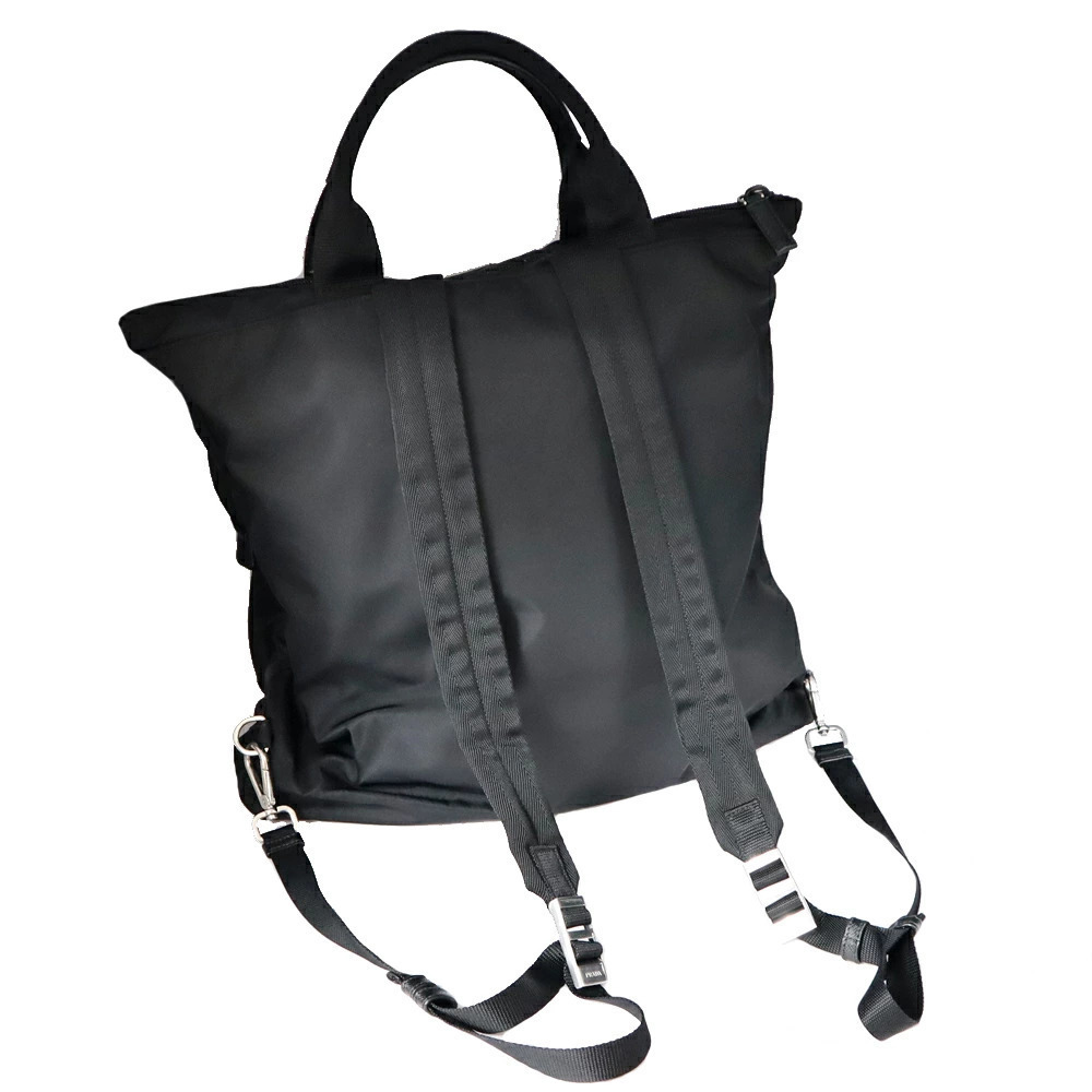 Prada Handbag Daypack Leather Backpack Rucksack Rucksack Black